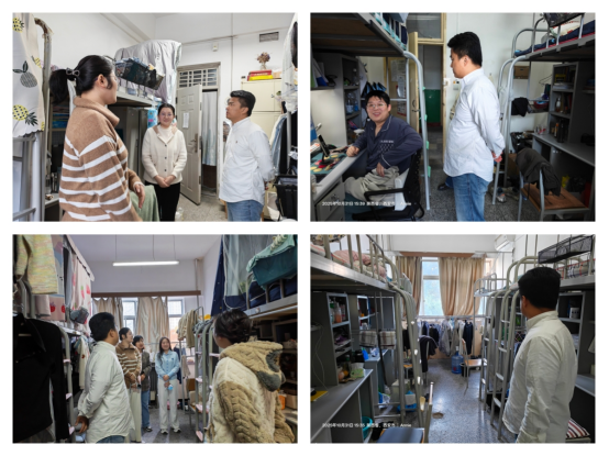 暖心走访守安全 潜心向学促发展